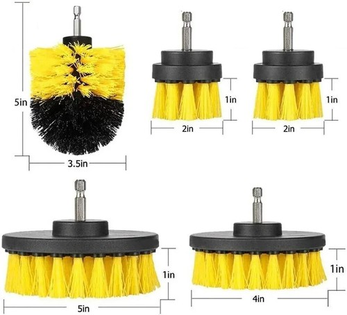 Electric drill brush kit - brush, 5pcs