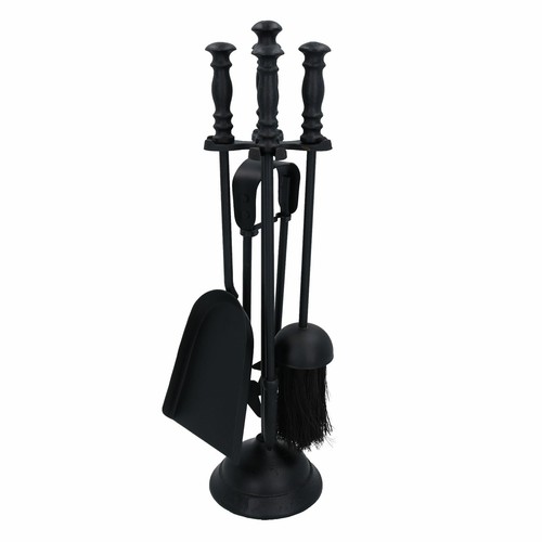 5pc log fire fireside - log,