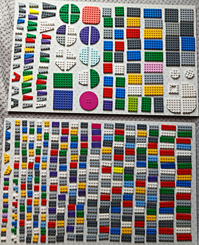 Lego bulk lot mixed flat - lego,