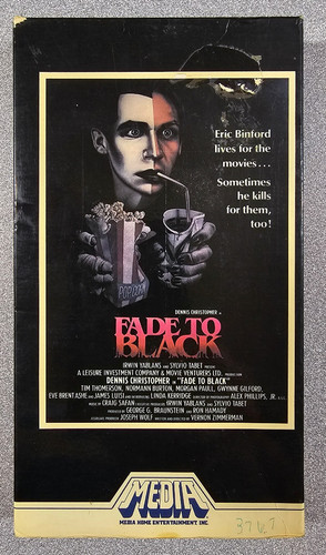 Fade black vhs media home - fade,