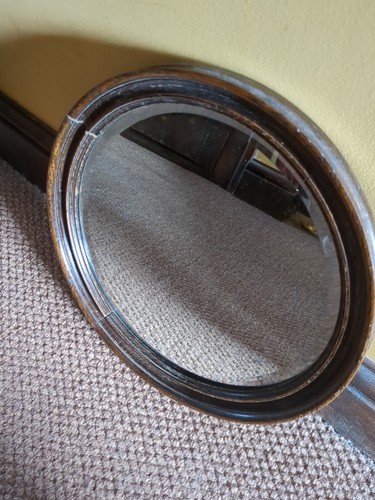 Antique round bevelled - round,