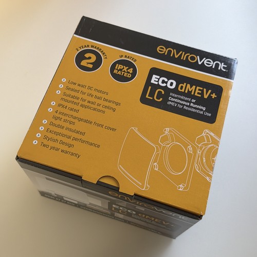 Envirovent eco dmev lc - envirovent, dmev+ht-lc
