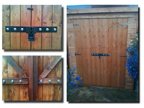 Shed security hasp - , lock
