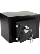 BLACK SOLID STEEL SAFE