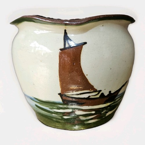 Vintage mottoware pot - vintage,