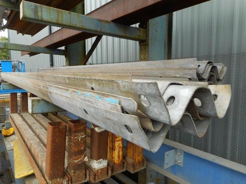 Armco crash barriers used - crash,