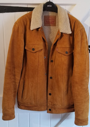 Levis suede sherpa - suede, jacket