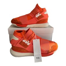 Adidas Y3 Qasa High 300 Orange White Y3 Qasa NEW size UK 9
