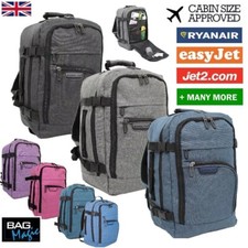 RYANAIR 40x20x25cm Underseat Cabin Backpack, Rucksack Travel EASYJET Approved