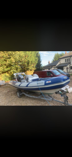 Avon inflatable rib boat - boat, 5.6