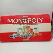 Monopoly Property Trading Board Game 1993 Vintage Waddingtons Complete