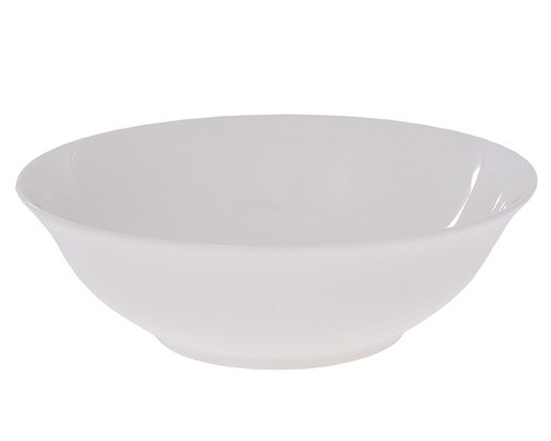 White bone china cereal - , bowl
