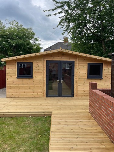 18x10 summer house garden - summer,