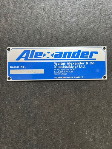 Alexander leyland olympian - alexander,