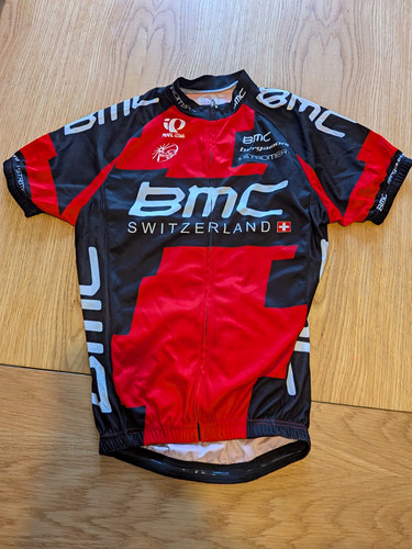 Bmc red black - cycling, jersey