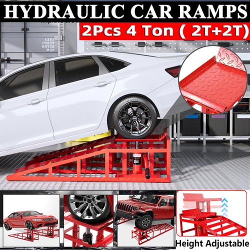Ton hydraulic car ramps - 4,