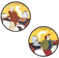 Oven Aga Hob Covers Range Pads, Funny Perfect Gift