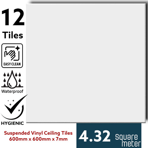 Suspended vinyl laminated - suspended,
