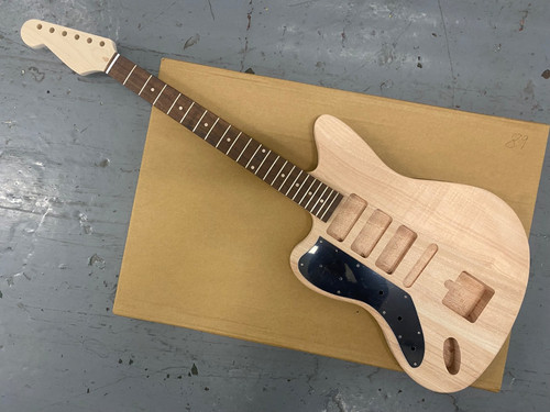 Left guitar kit meranti - guitar, wood