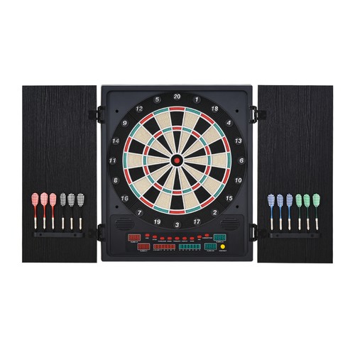 Homcom electronic dartboard - dartboard, in