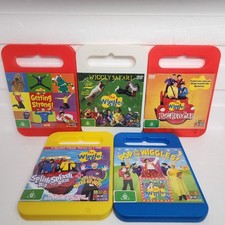 5x Wiggles DVD Wiggly Safari