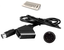 COMMODORE 64 CAVO AUDIO VIDEO SCART  8 PIN CABLE