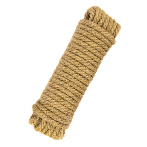 Natural brown jute twine - brown,