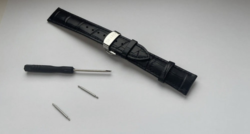 Seiko leather black - seiko,