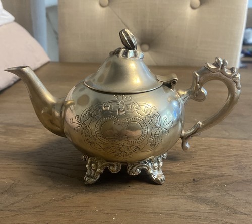 Vintage silver plated - vintage, teapot