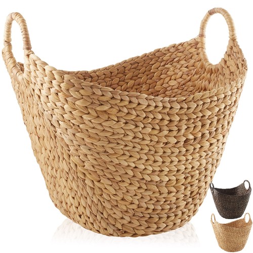 Large hyacinth boat - hyacinth, baskets
