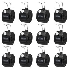 12pcs Click Counters 4 Digit