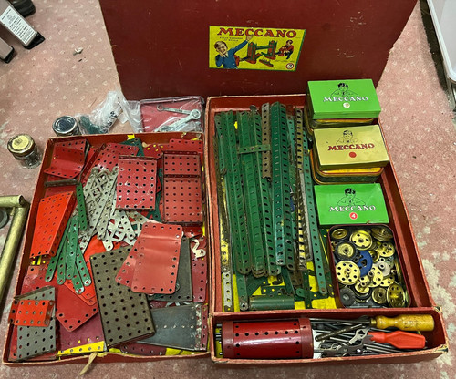 Vintage meccano set box - meccano, 7