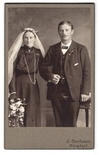 Photograph L. Bechstein, Burgdorf, Friedeggstr. 5, Wedding, Happy Bride 