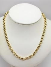 9ct Yellow Solid Gold Round