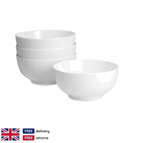 Maison white porcelain soup - white,