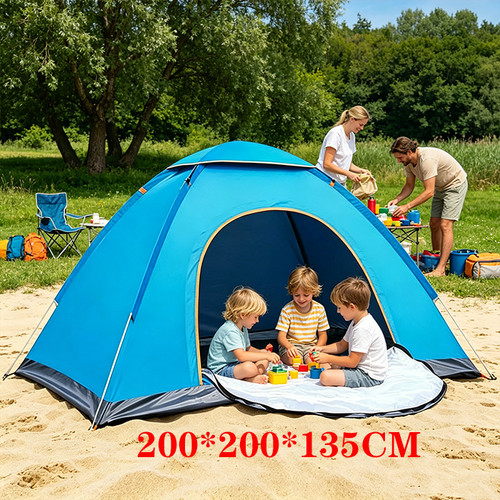 Beach tent family - 1-, 5