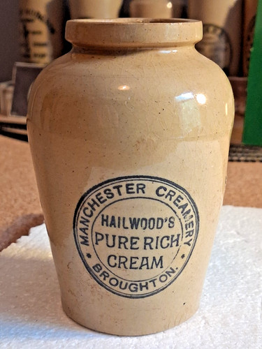 Antique cream pot hailwood - antique, hailwood's