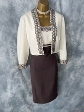 Stunning GOLD Cream/Brown 2pc