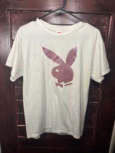 Playboy bunny white - playboy, t-shirt