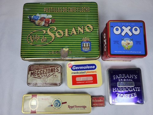 Tins job lot - tins,