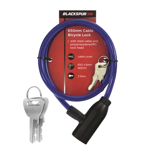 Bike lock cable - cable, keys