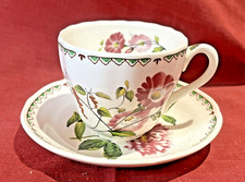  VINTAGE SPODE VICTORIA DUO