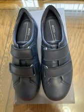 Ecco Ladies Flat Shoes, Dark