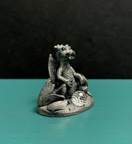 Tudor mint pewter baby - mint, dragon