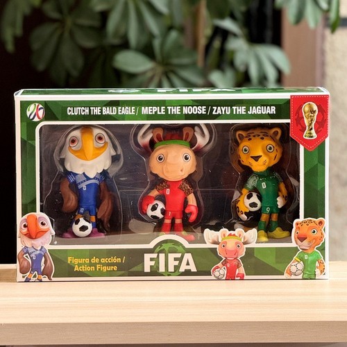 2026 world cup mascot figurine - world,
