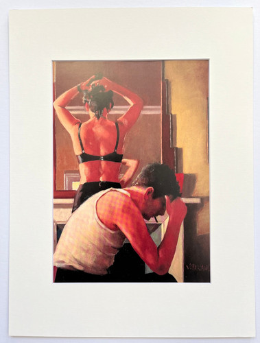 Jack vettriano mounted print - jack,