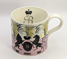 ERIC RAVILIOUS Wedgwood 1953 Queen Elizabeth II Coronation Mug / Tankard  CL6485