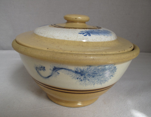 Antique mocha yellow ware - antique,