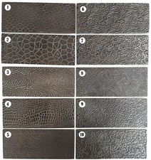 Metal Pattern Texturing Plate for Rolling Mill & Press. Choice of Design. J2495