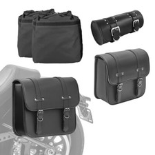 2 x Saddlebag + Tool roll bag